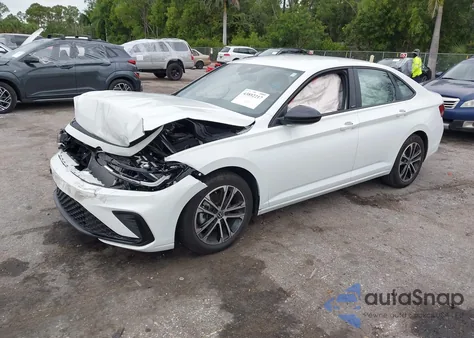 2025 Volkswagen Jetta 1.5T Sport z USA, uszkodzony, nr VIN 3VWBX7BU4SM007933